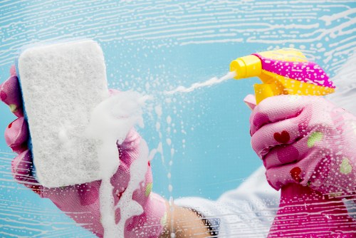 Eco-friendly cleaning products used by Chiswick Cleaners